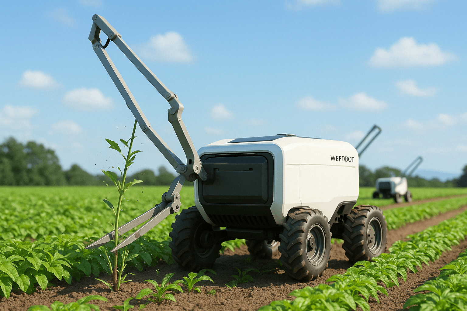 Weed Clipping Mechanism